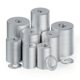 80 Stück Große Unterlegscheiben M5 Unterlegscheiben Edelstahl Beilagscheiben, Karosseriescheiben, Runde Unterlegscheibe M5 x 25mm, rostfreie Metallscheiben für Schrauben Gewindestange Muttern