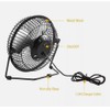 ZONADAH 3.5W 6V Solar Panel & USB Fan, Portable Solar