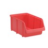 huenersdorff 674100 Storage Bin, Red, Size 4