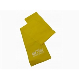 CFF FIT 5' Rehab Bands - Strength & Mobility - Physical Therapy, ARMS, Legs, Shoulders (Yellow - Light)
