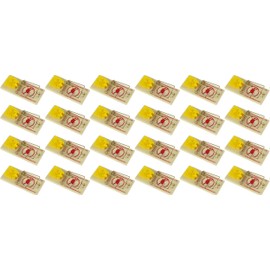 Snap Mouse Traps with Spring Action and Expanded Cheese-Shaped Trigger, 24-Pack – Powerful Rodent Control Traps for Home & Commercial Use