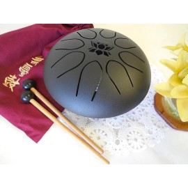 WuYou 8 Inch UFO Lotus Sacred Steel Tongue Percussion Drum Best Sound Therapy