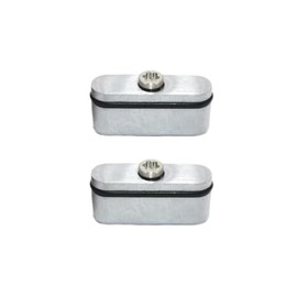 Putter Pair of aftermarket golf weights for Odyssey Tri-Hot 5K, Eleven & White Hot Versa series 10g - 35g, UK Stock (2 x 25g Silver)