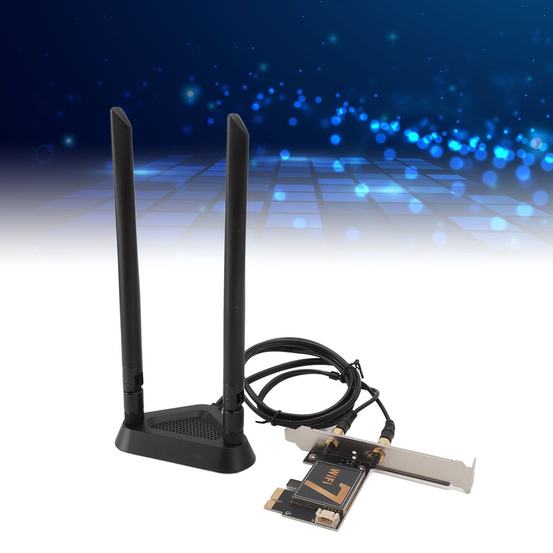 BE200NGW PCI Ex1 WiFi Card with 8DB Antenna 8774Mbps WIFI7