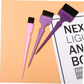 Ipetboom Purple Suits 2 Sets Tools Hair Coloring Dyeing Applicator Barber Tool Salon Accessories Dye Tool Hair Dyeing Purple Medium Hair Color Brush Detail Brush Kit
