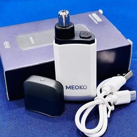 3 in 1, Electric Nose HairTrimmer, Painless Eyebrow&Facial HairTrimmer, USB Charging, EasyCleansing, Water Proof, SafeComfort, Clipper:_White