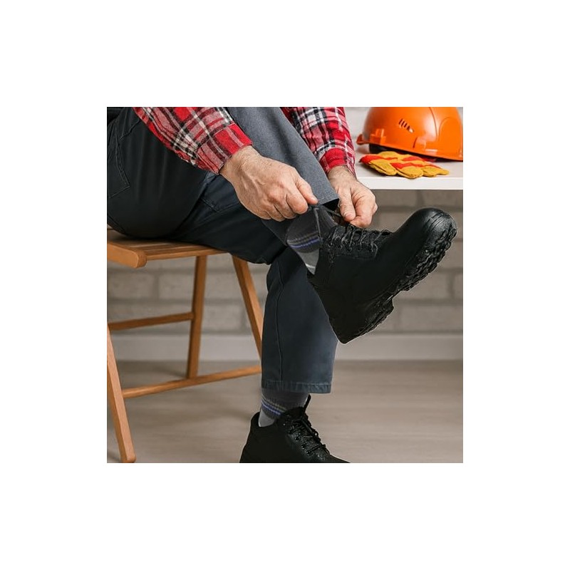 Högert Technik Men's Saar Socks, black