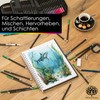 OfficeTree 72 Colouring Pencils Set - Professional Colouring Pencils for