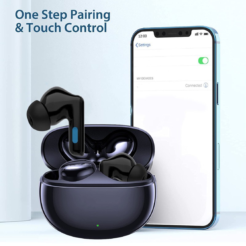 Binaural Hearing Aids Bluetooth Volume Adjustable Rechargeable Hearing Amplifier with
