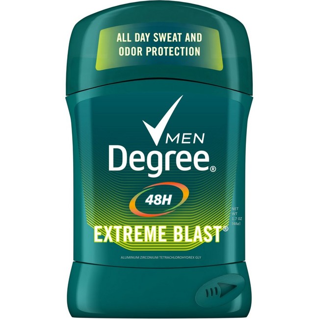 Degree Extreme Blast Original Protection Antiperspirant Stick 1.7 oz (Pack of 8)