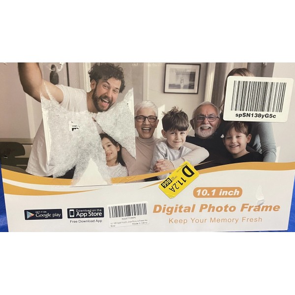 10.1 inch Smart Digital Photo Frame Sealed New. Please See