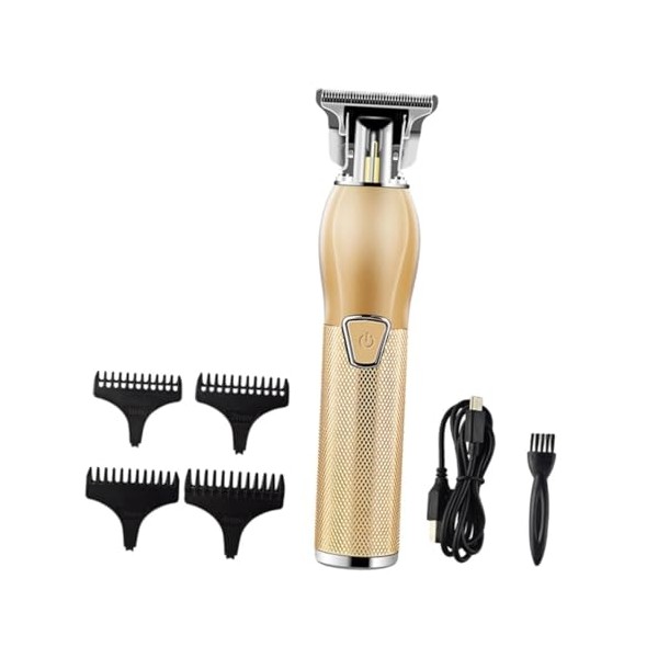 Professional USB Rechargeable Hair Trimmer for Men Low Vibration Electric