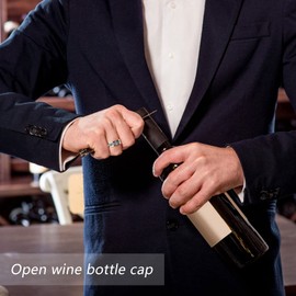 Anxiety Ring For Men Women Stainless Steel Titanium Steel Removable Chain Rings Cool Spinner Rings Fidget Ring (8)