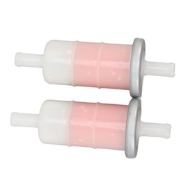 TOPINCN 2PCS 9.5mm 10mm 3/8in Universal Fuel Line Filter Motorcycle Fuel Filter for CBR600 VT600