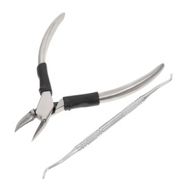 BIUDECO 1 set Stainless Steel Nail Cuticle Removers Professional Tools for Nail Care Comfortable Easy to Use for for Home Manicure