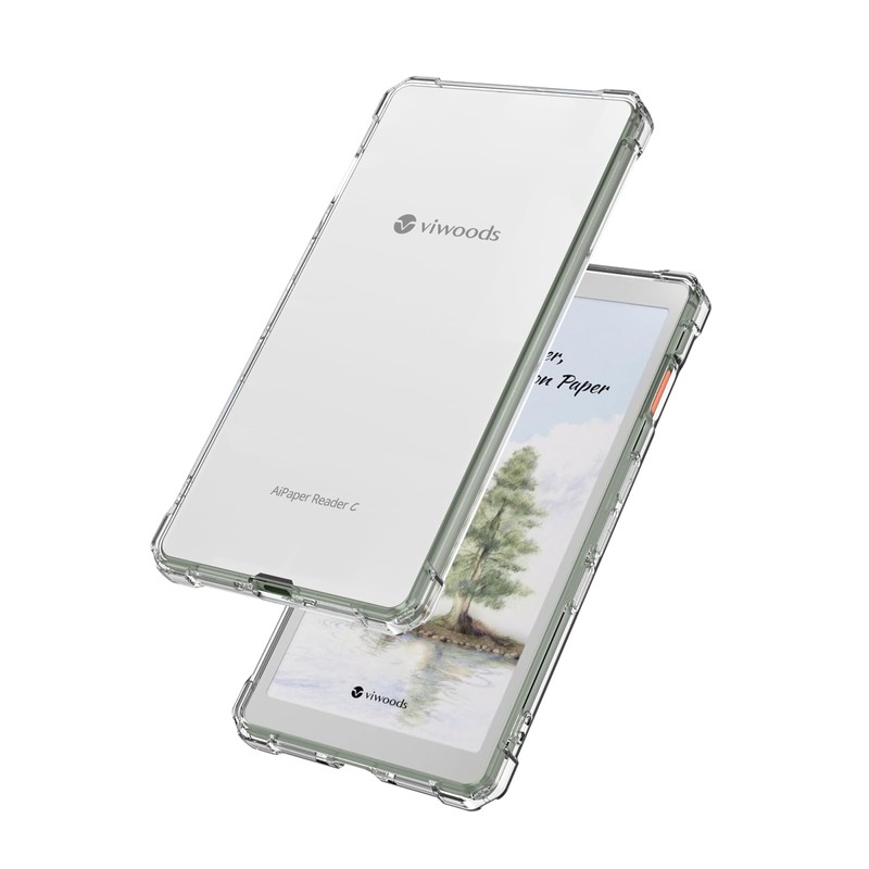 BOZHUORUI Clear Case for Viwoods AiPaper Reader & AiPaper Reader