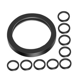 FUNOMOCYA 10pcs Replacement Gas Gaskets Gas Can Spout Gaskets Washer Seals Rubber Can Spout Seals Universal Ring Can Gaskets for Gas Can Spout