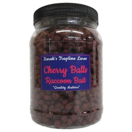 Cherry Balls Raccoon Bait DP Nuggets SheTraps 1/2 Gallon Trapping Supplies