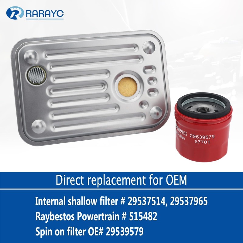 RARAYC Allison 1000 Transmission Filter Kit Compatible with Chevy GMC