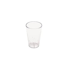 G.E.T. 2212-1-CL-EC Clear 12 oz. Tumblers, SAN Plastic (Pack of 4)