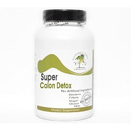 Super Colon Detox ~ 90 Capsules - No Additives ~ Naturetition Supplements
