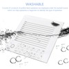 20x20cm Eyelash Extension Plastic Tray Clear Scale Transparency Eyelash Extension