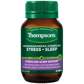 Thompson's Ashwagandha Complex Stress + Sleep 60 Tablets