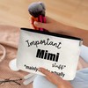 Gifts for Mimi, Mother's Day Birthday Gifts Makeup Cosmetic Bag