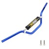 Handle Bar with Foam Pad 7/8" 22MM Handlebar Compatible with CRF YZF KXF KLX RMZ DRZ Pit Dirt Bike Motocross ATV Quad Blue