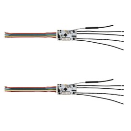 Shelly Plus Uni | 2 Pack | Smart Wi-Fi and Bluetooth Controlled Module with Potential-Free Contacts | Home Automation | No Hub Required | Precise Voltmeter | Pulse Counting