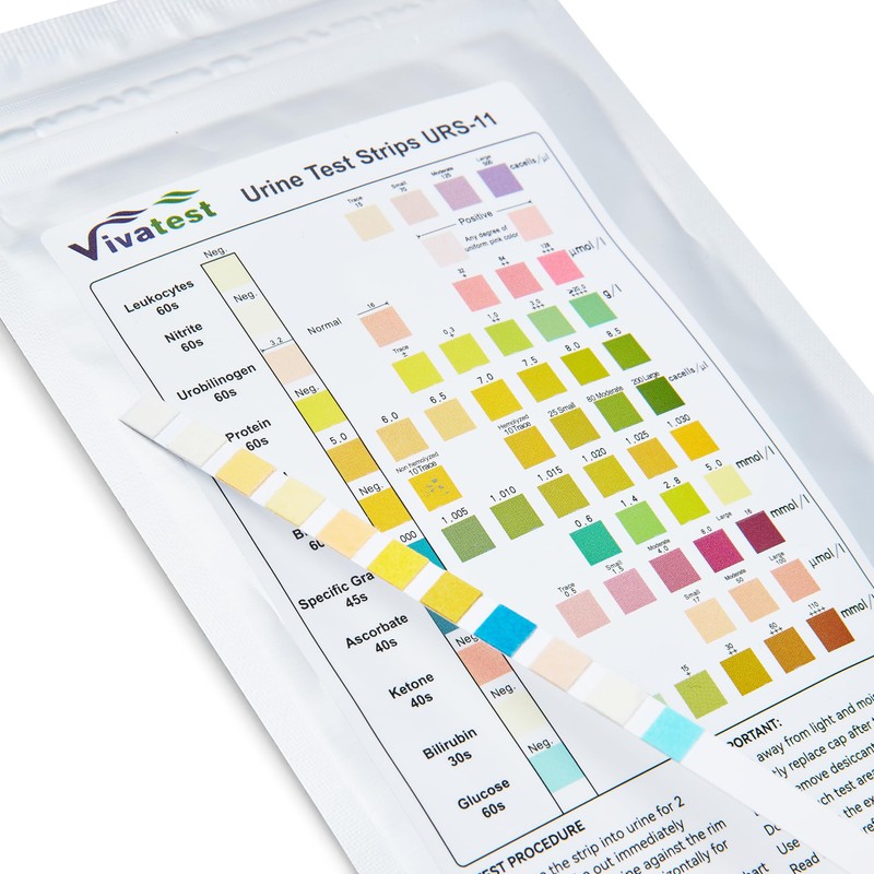 Urine Test Strips 11 Parameter Urinalysis Dipstick Test Strips for