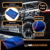 Tek Automotive Giant Microfibre Car Drying Towel Twin Pack, 440GSM,