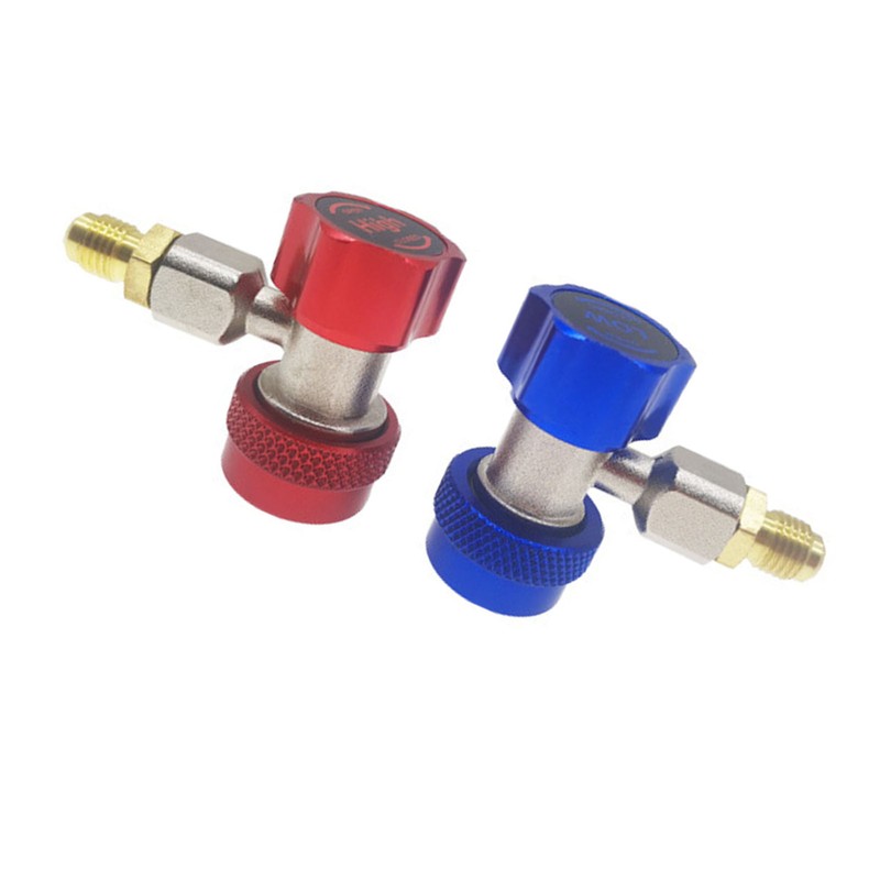 R134A Air Conditioner Connector Copper Adjustable Quick Connector R134A Air