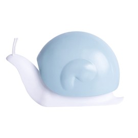 Hand Soap Dispenser 120ml Plastic Snail Soap Dispenser Kids Cute Pump Liquid Sanitizer Bottle Small Cartoon Funny Animal Countertop Dispenser for Bathroom Kitchen Office Toilet Hotel (Blue)