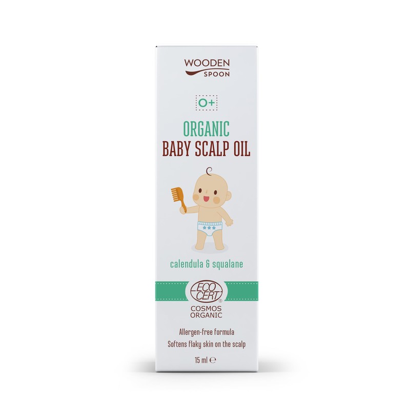 Organic Oil for Children's Scalp WoodenSpoon 15 ml
