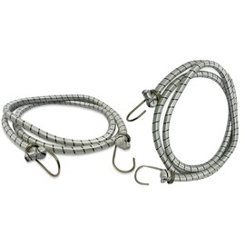 Elastic Bungee Cords With Hooks 1.8m Bungee Ropes Thicken Bungee Straps Tent Rope Camping Accessories For Luggage Packing Suitcase Car Roof Rack Ropes For Caravan Camping HTUK
