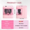 Eagle Electric Pencil Sharpener, Dual Holes, Battery Powered for School/Office/Art,