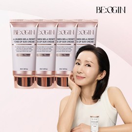 Biojin [TV Product] Biojin Jeon In-hwa Bare Face Sunscreen 50ml * 4 bottles / [TV상품] 비오진 전인화 쌩얼 썬크림 50ml*4통