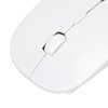 Wireless Mouse 2.4G Dual Mode 1200DPI Sensitive Slim White Laptop