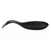 Premier Housewares Spoon Rest For Kitchen Black Enamel Spoon Holder