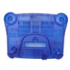 Retro Video Game Console Case Translucent Blue Replacement Protective Shell