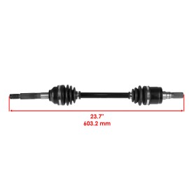 Caltric Front Left Complete CV Joint Axle for Kubota RTV900 4X4 Worksite 2004-2011