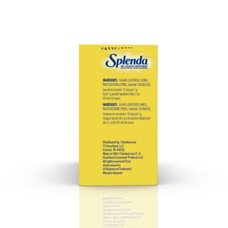 SPLENDA No Calorie Sweetener, 200 Count Packets