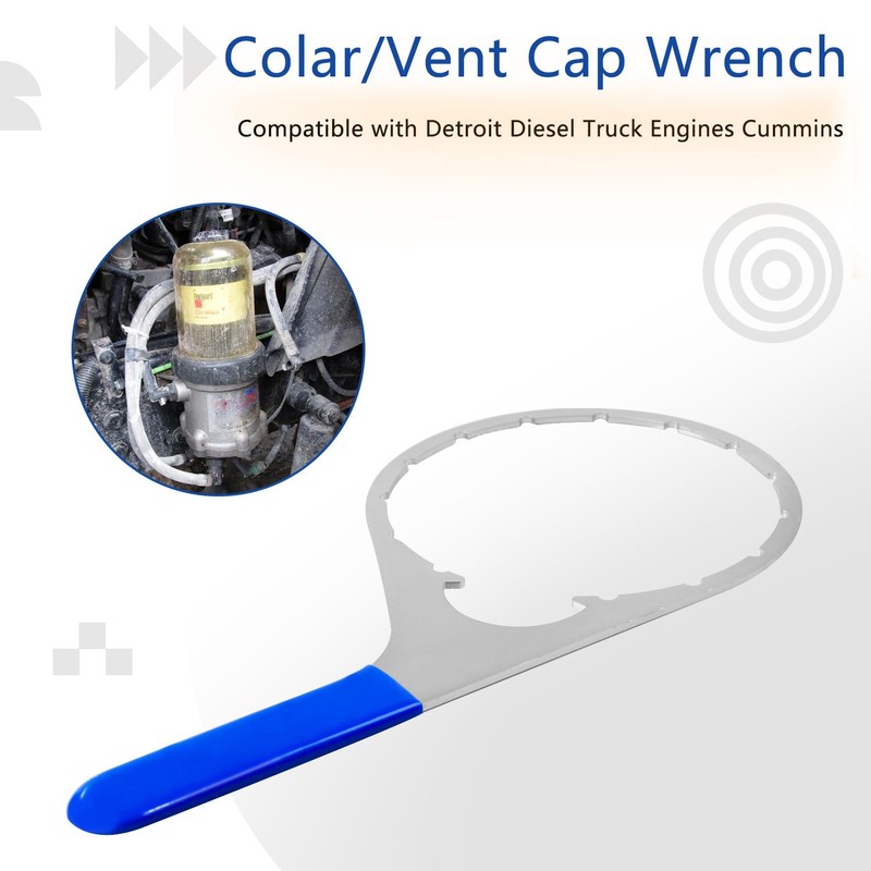 AFEISOL 6 Inch Colar/Vent Cap Fuel Filter Wrench for 380134
