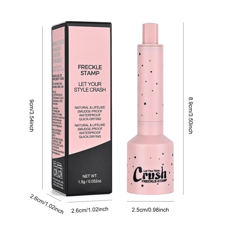 KYDA Freckle Stamp Pen, Liquid Freckle Makeup Pen, Waterproof, Sweat-Proof,