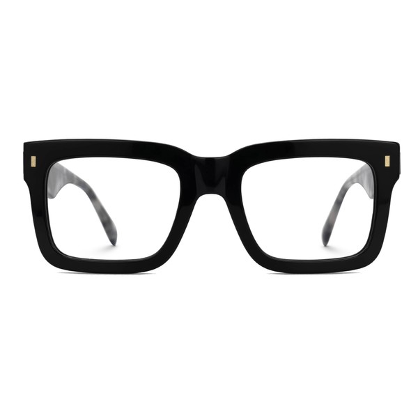 Zeelool Classic Square Blue Light Blocking Glasses for Men Computer