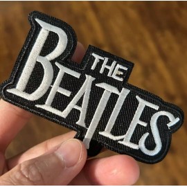 Handmade The Beatles Pop Rock Metal Music Band Logo Patch iron on sewing on embroidered