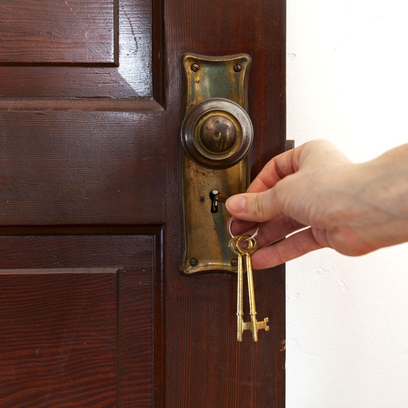 Lucky Line Skeleton Key with Flat Tip & Notched Tip