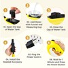 CHEFJOY Handheld Steam Cleaner, 1400W Pressurized Steamer with 17 Pieces