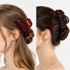 Large Claw Clips for Thick Hair 2 Pcs, 3.66 Inch